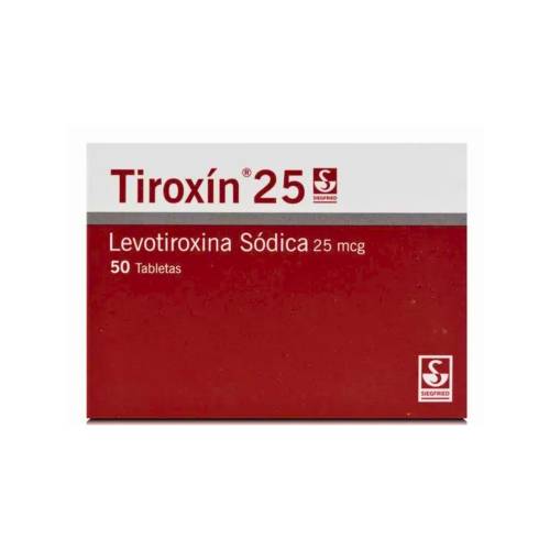TIROXIN 25MG X 50TAB MEYER