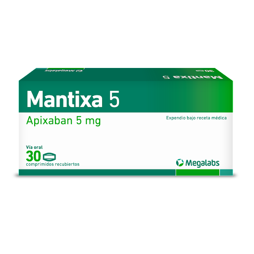 MANTIXA 5MG X 30 CASP MEGALABS APIXABAN