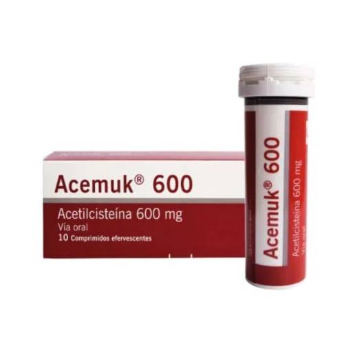ACEMUK 600MG X 10 COMP EFERVECENTE MEYER