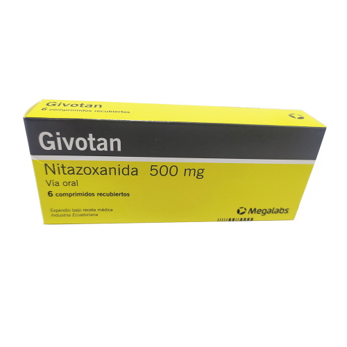 GIVOTAN 500MG X 6TAB