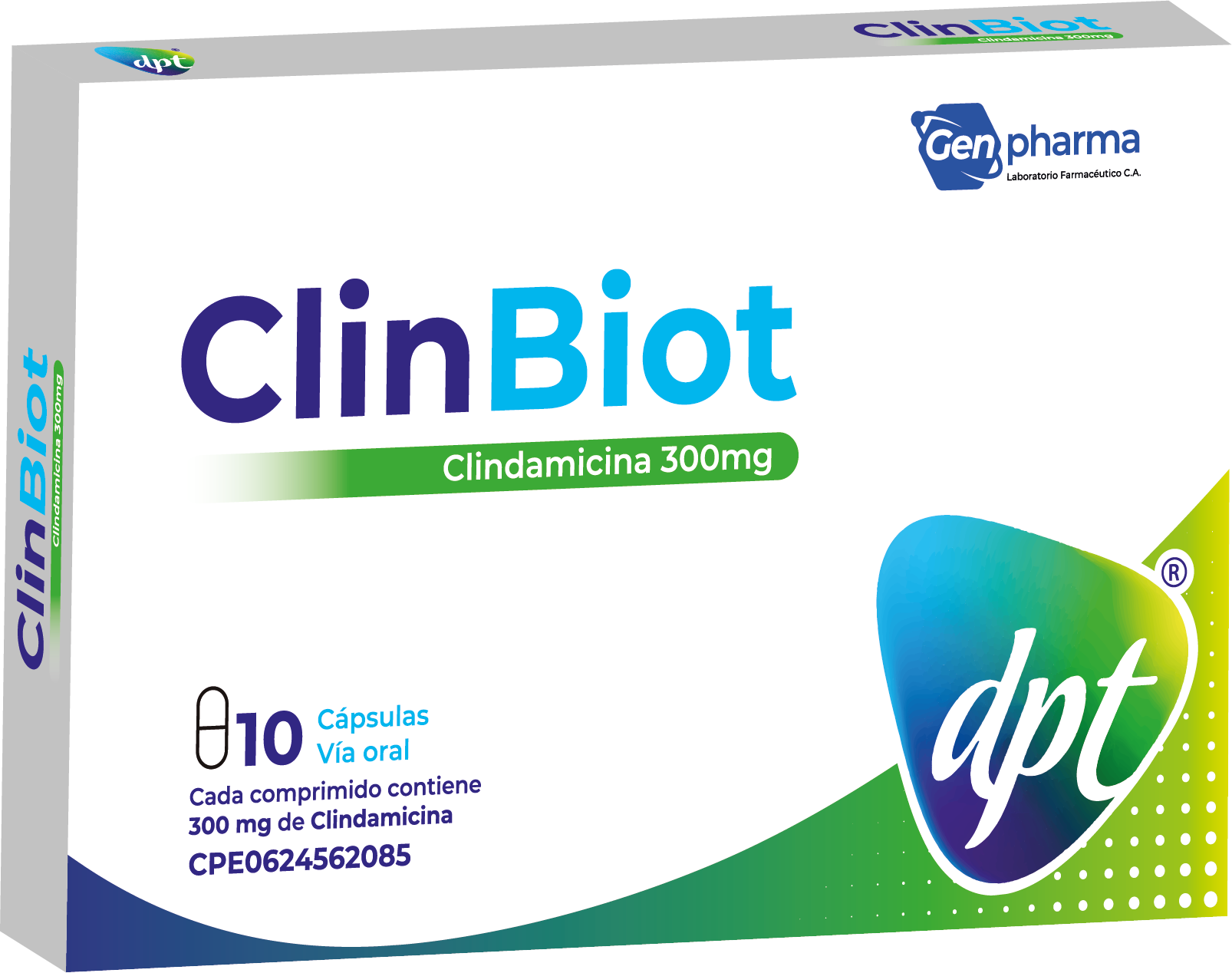 CLINBIOT 300MG X 10 CAPS DPT CLINDAMICINA