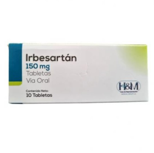 IRBESARTAN 150MG X 10 TAB H&M
