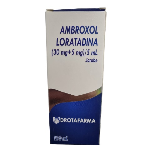AMBROXOL + LORATADINA 30MG/5ML X 120 DROTAFARMA