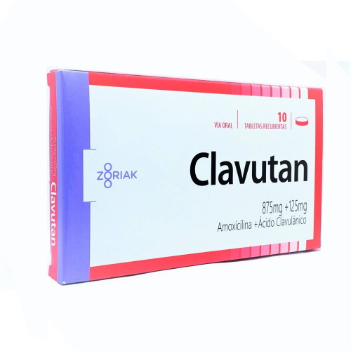 CLAVUTAN 875MG/125MG X 10 TAB ZORIAK