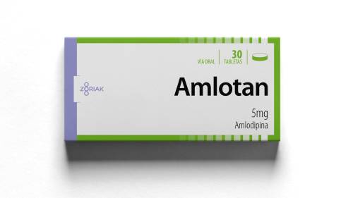 AMLOTAN 5MG X 30 TAB ZORIAK AMLODIPINA