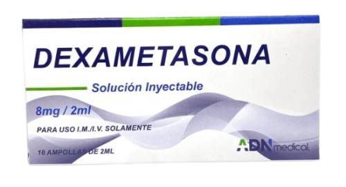 DEXAMETASONA 8MG/2ML AMP X 1 ADNMEDICAL