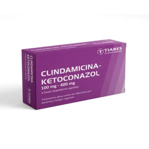 CLINDAMICINA/ KETOCONAZOL X 5 OVULOS TIARES