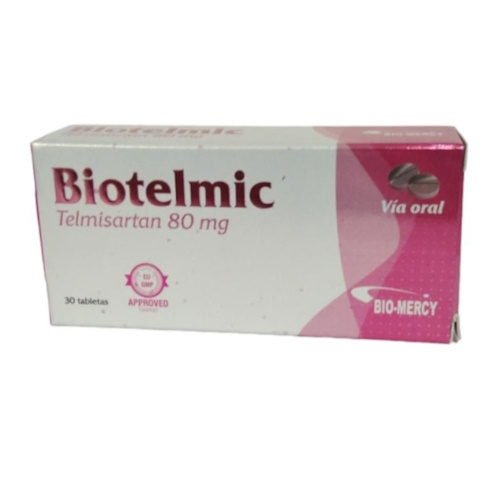 BIOTELMIC 40MG X 30TAB TELMISARTAN BIO-MERCY