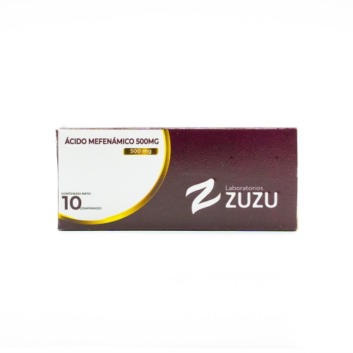 ACIDO MEFENAMICO 500MG X 10 ZUZU
