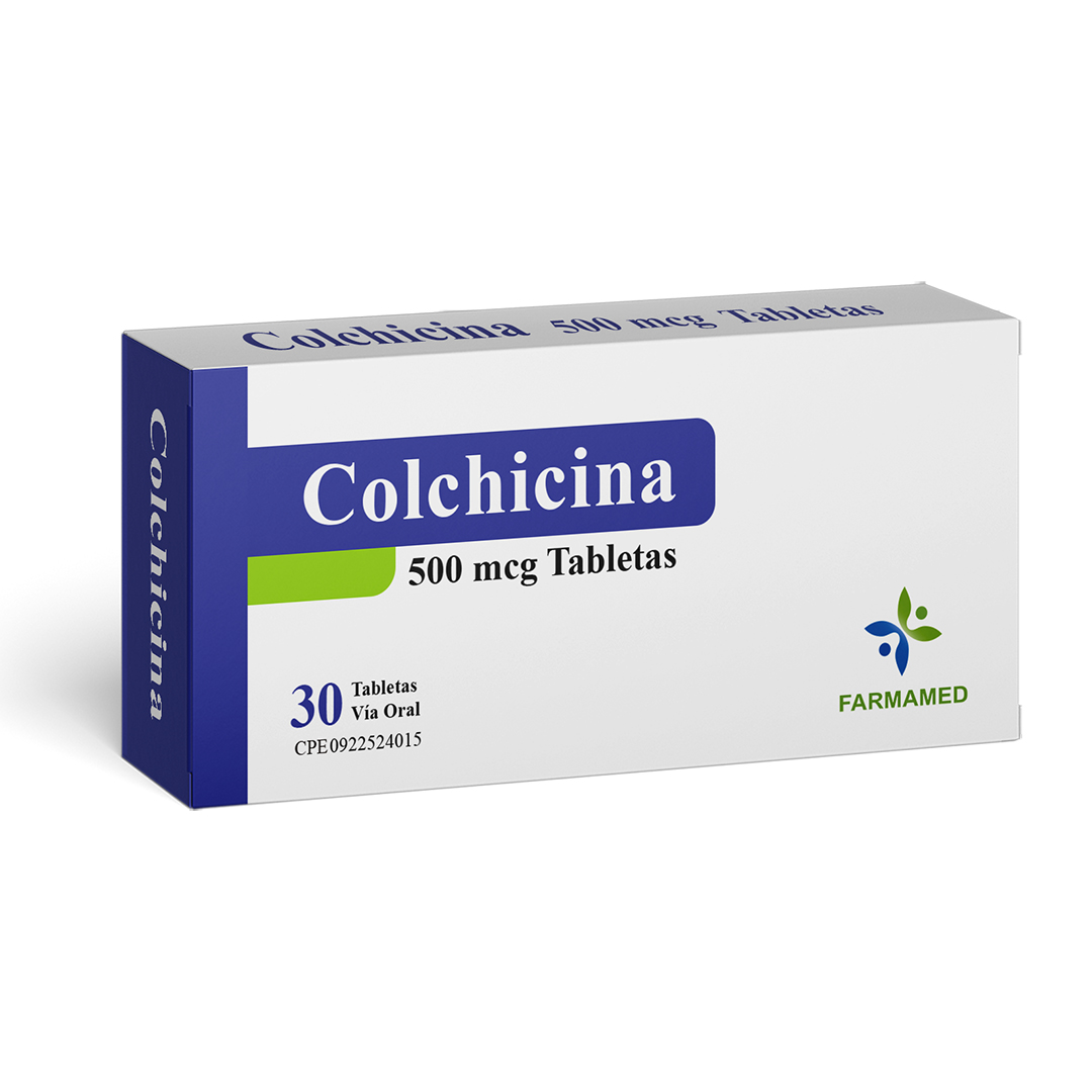 COLCHICINA 500MG X 30 TAB FARMAMED