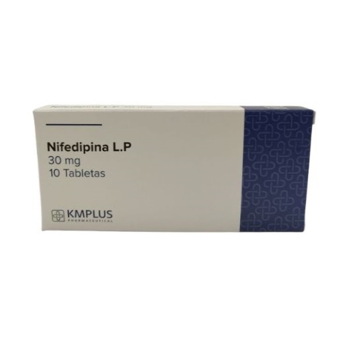 NIFEDIPINA 30MG X 10TAB KMPLUS