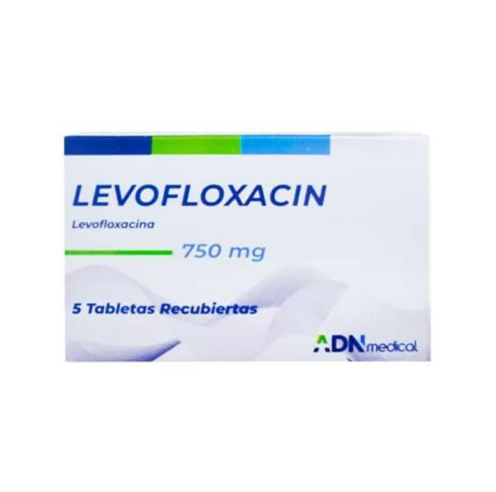 LEVOFLOXACINA 500MG X 5TAB ADNMEDICAL