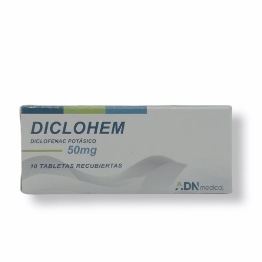 DICLOFENAC POTASICO X 10TAB ADN MEDICAL DICLOHEM