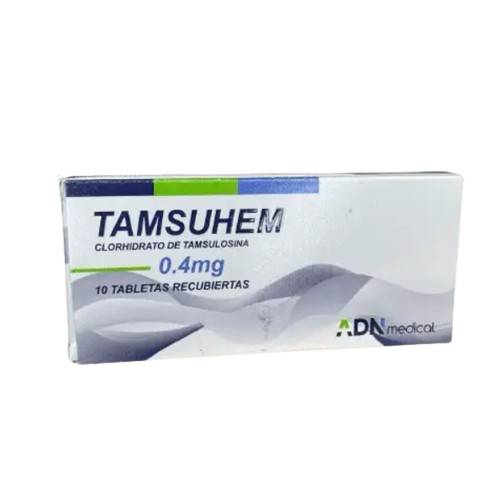 TAMSUHEM 0.4MG X 10 CAP ADNMEDICAL TAMSULOSINA