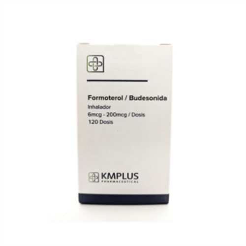 FORMOTEROL/BUDESONIDA 6MCG/200MCG X 120 KMPLUS