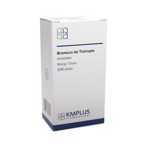 BROMURO DE TIOTROPIO 9MCG/ DOSIS X 200 KMPLUS