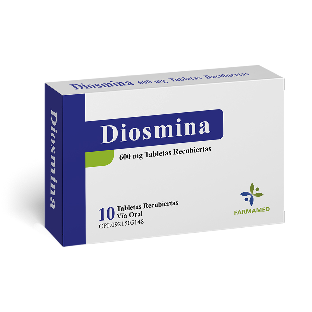 DIOSMINA 600MG TAB FARMAMED