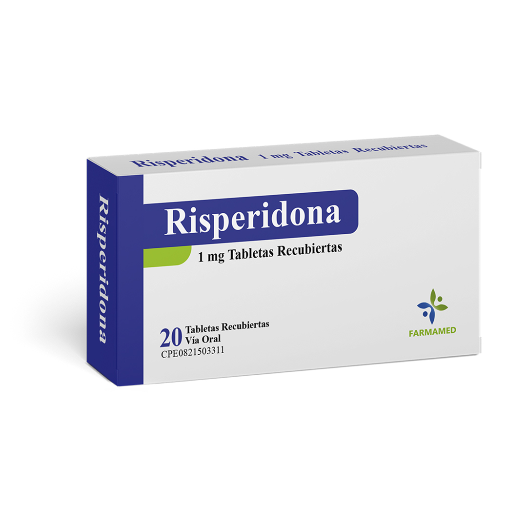 RISPERIDONA 1MG X 20 TAB FARMAMED